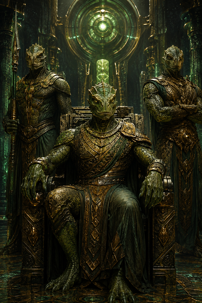 Alien Races 2027 - Reptilian Throne Room