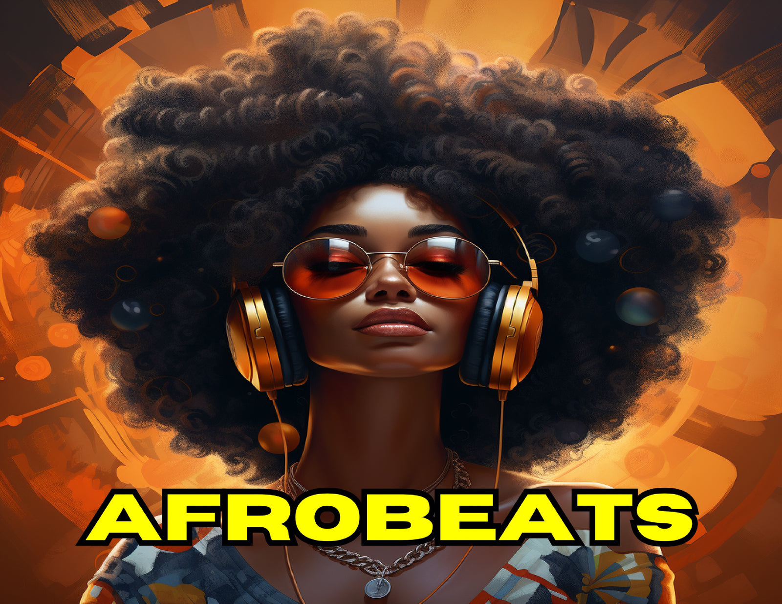 Afrobeats 2026 wall calendar