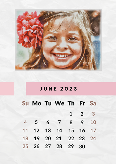 I love your Smile Desk Calendar