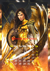 Nubia/Wonder Woman Desk Calendar