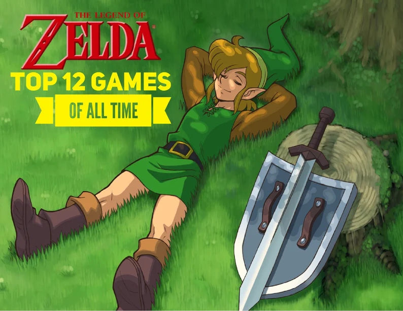 Zelda Wall Calendar 2024