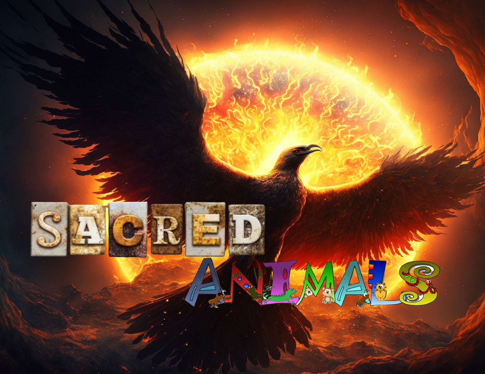 Sacred Animals 2026 Wall Calendar