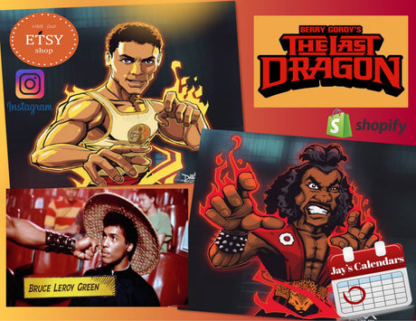 The Last Dragon Wall Calendar 2027